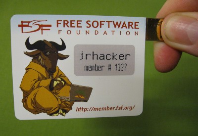 FSF Member card